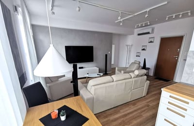 Аренда современной 2-комнатной квартиры в комплексе Bulwary Drobnera, 48 м², Вроцлав, Польша